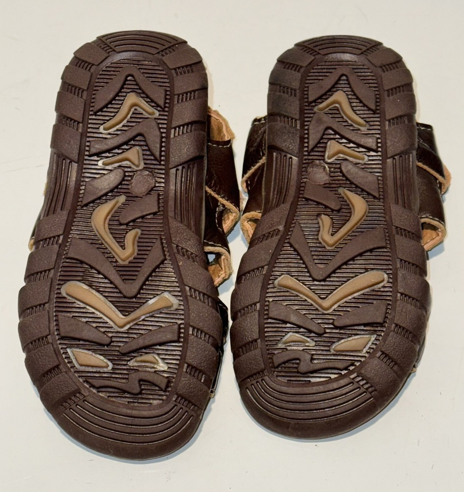 Boys Josmo Brown Sandals Size 8