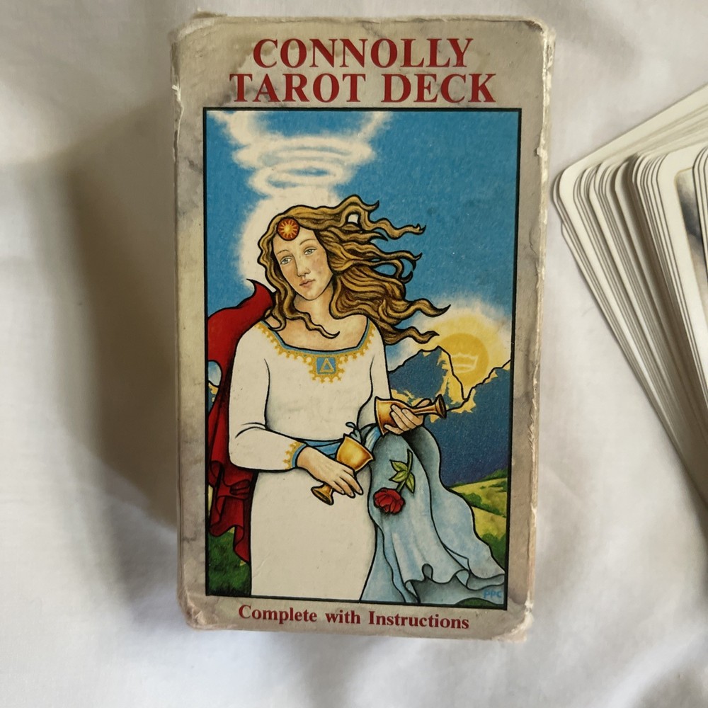 Connolly Tarot Deck by Eileen Connolly (1990) 78 Cards/Box