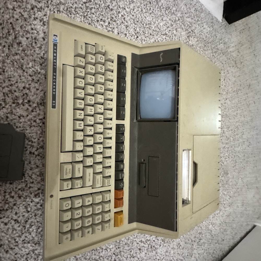 Vintage HP 85 series Computer Hewlett Packer With ROM Drawer and HP-IB Interface