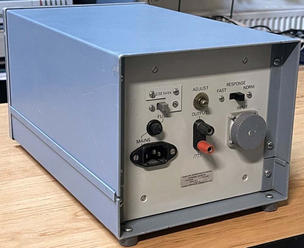 Marconi tft 6460, power meter with waveguide sensor 6428