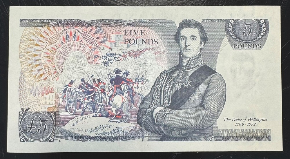 Old Five £5 Pound Note Uncirculated