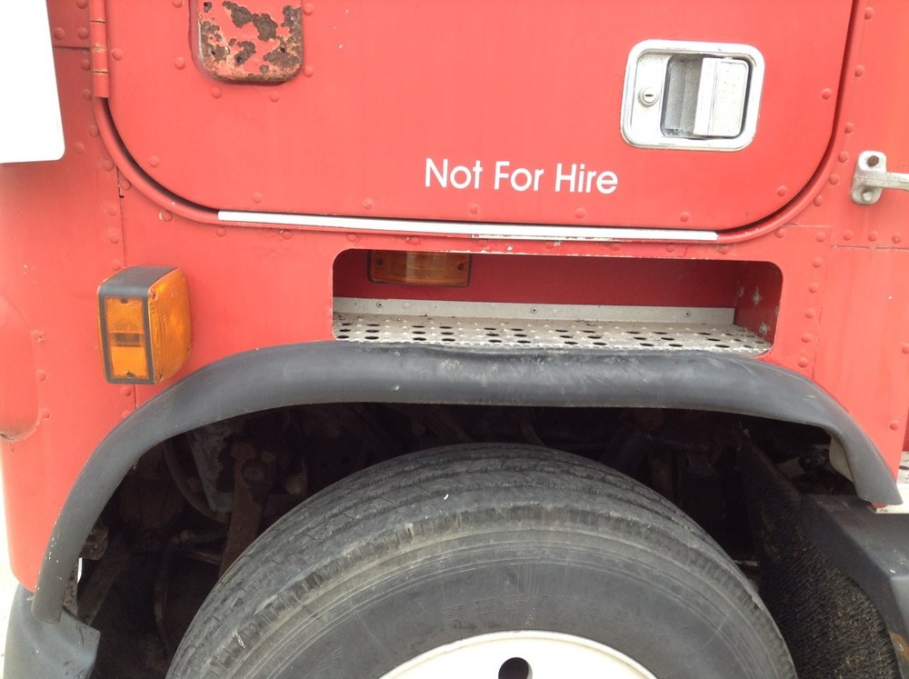 Freightliner FLT Left/Driver UNDER DOOR Panel