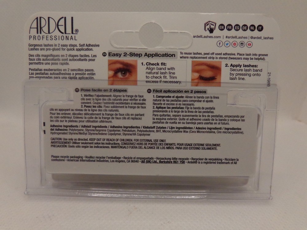 Aedell💗Self-Adhesive Demi Wispies💗Easy 2 Step Application-61415
