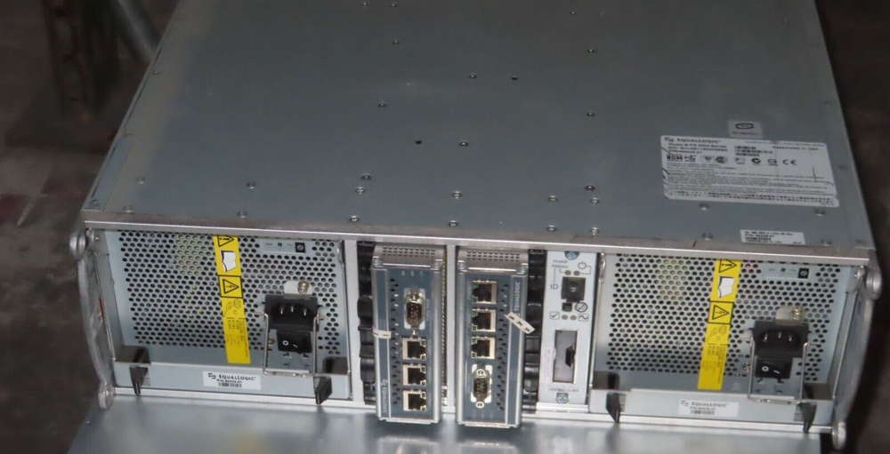 Dell Equallogic PS3000 iSCSI SAN Storage Array 16 SAS 15k Controller w/ HHD