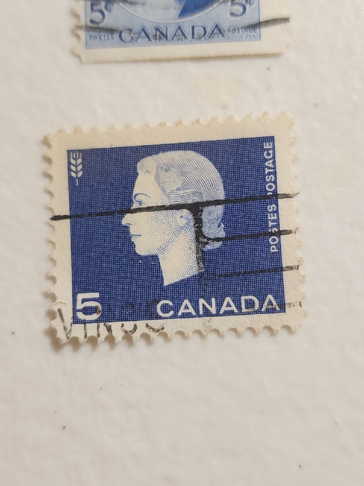 Foreign Stamp 5c Canada used - #7226