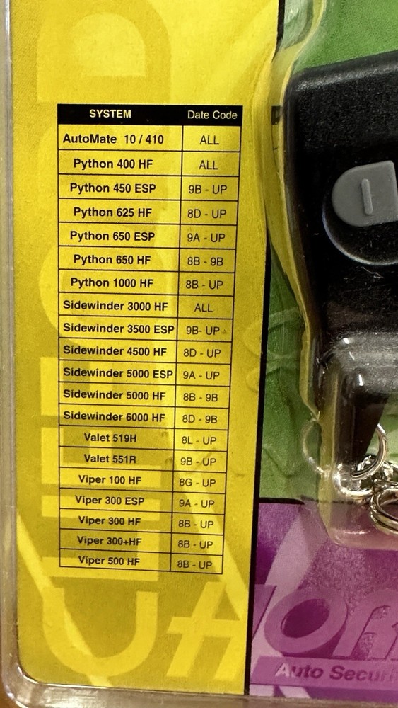 Viper 471T 2-Button Replacement Remote Control Transmitter OEM Directed Sealed