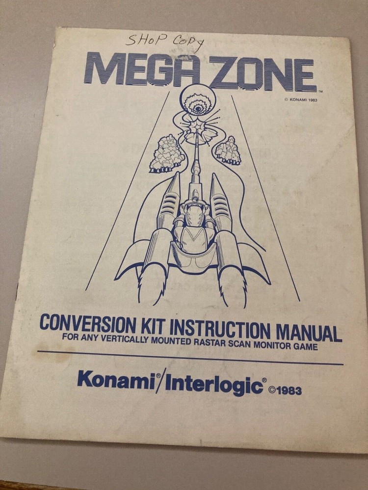 Mega Zone Arcade Game Manual