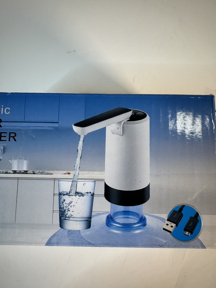 Dispenser Water Bottle Pump Automatic Switch Water Pump Electric 5 Gallon USB