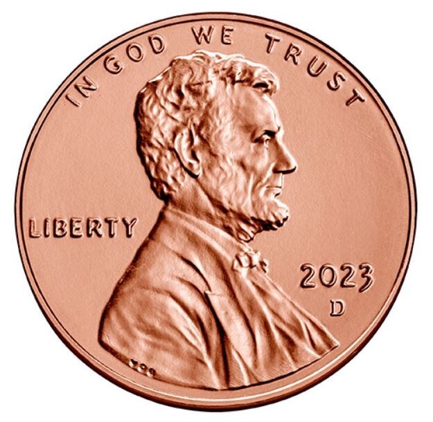 2023 P D Lincoln Shield Cent 2 Coin Set Uncirculated US Mint