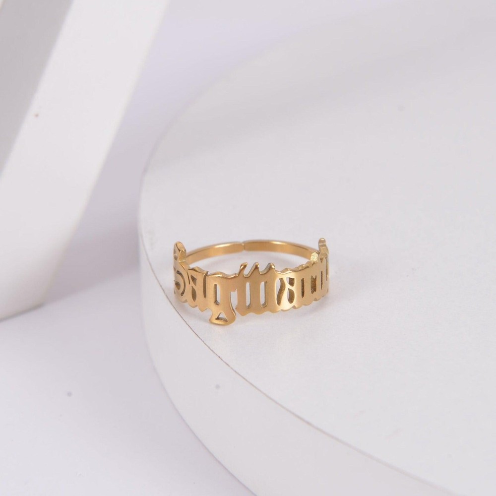 Pendantify Personalized Zodiac Sign Ring | Custom Celestial Personalized Zodiac