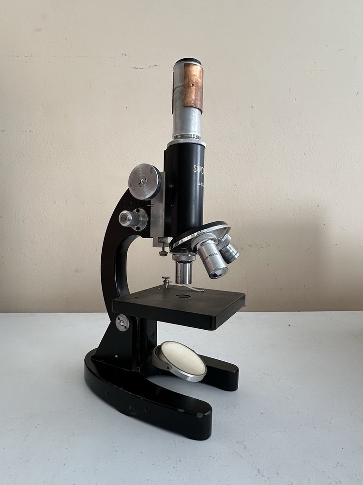 Vintage Monolux Microscope