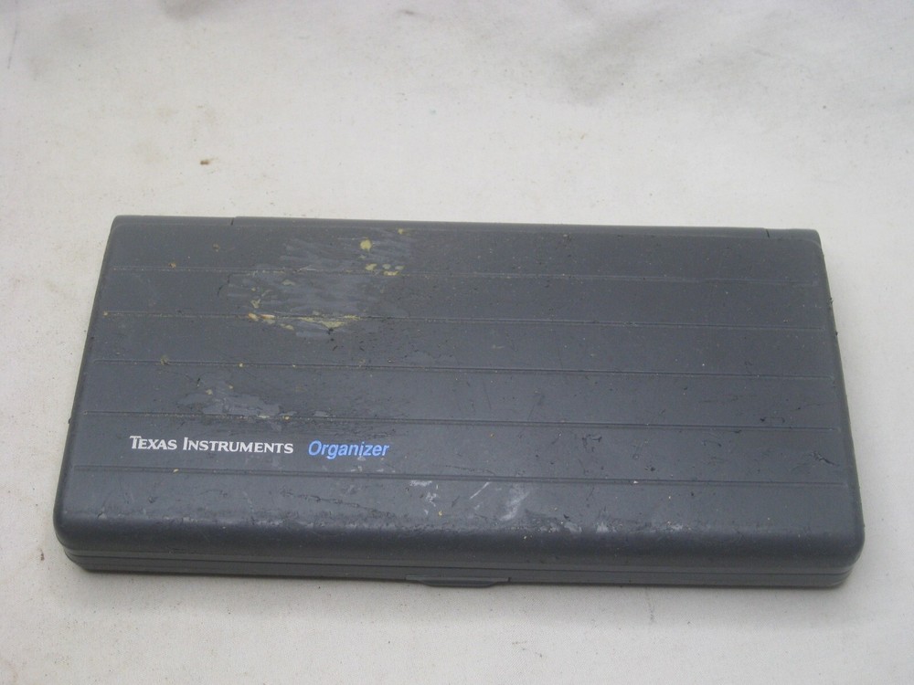 vintage Texas Instruments Organizer PC Interface PDA electronic calculator +