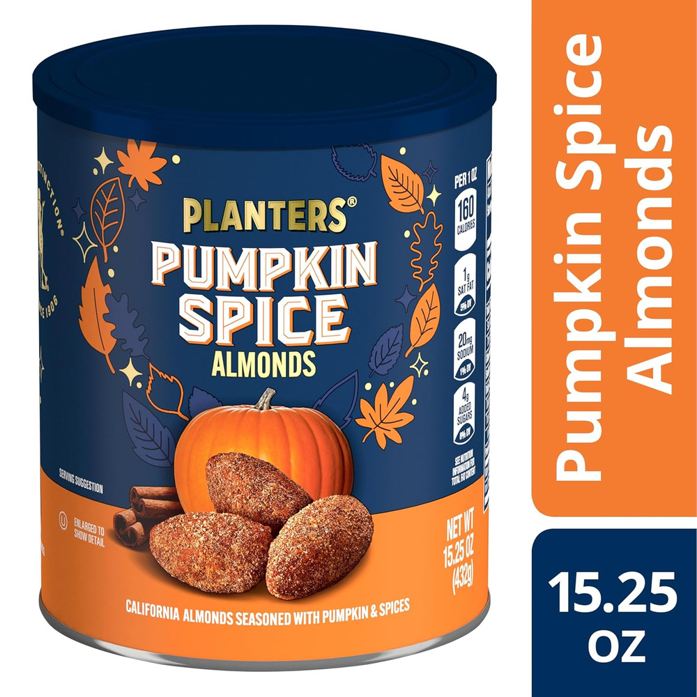 Fall Edition Pumpkin Spice Almonds, Pumpkin Spice Snacks, Cooking & Baking Nuts