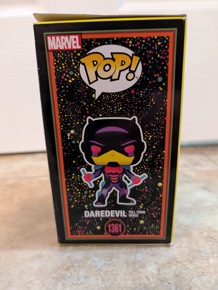 Funko Pop! Vinyl: Marvel - Daredevil Fall From Grace (Black Light) Target Exclus