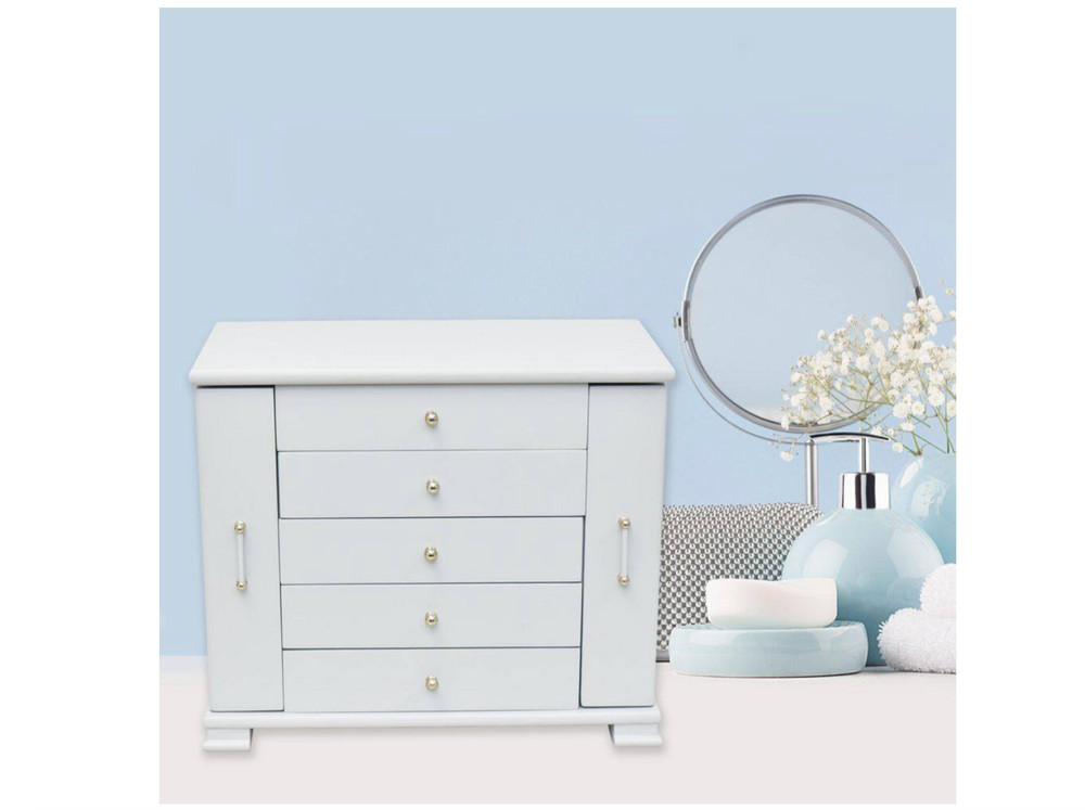 Gray Modern Jewelry Box
