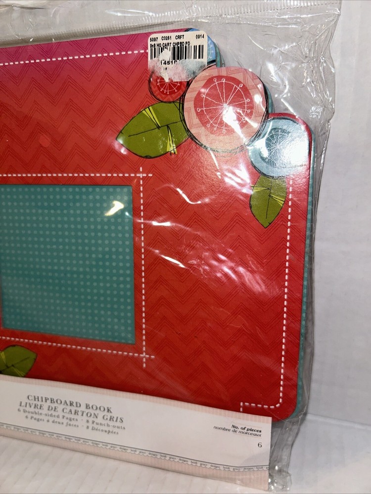Heidi Grace Designs Chipboard Memory Kit Standard 6 Double Sided Pages