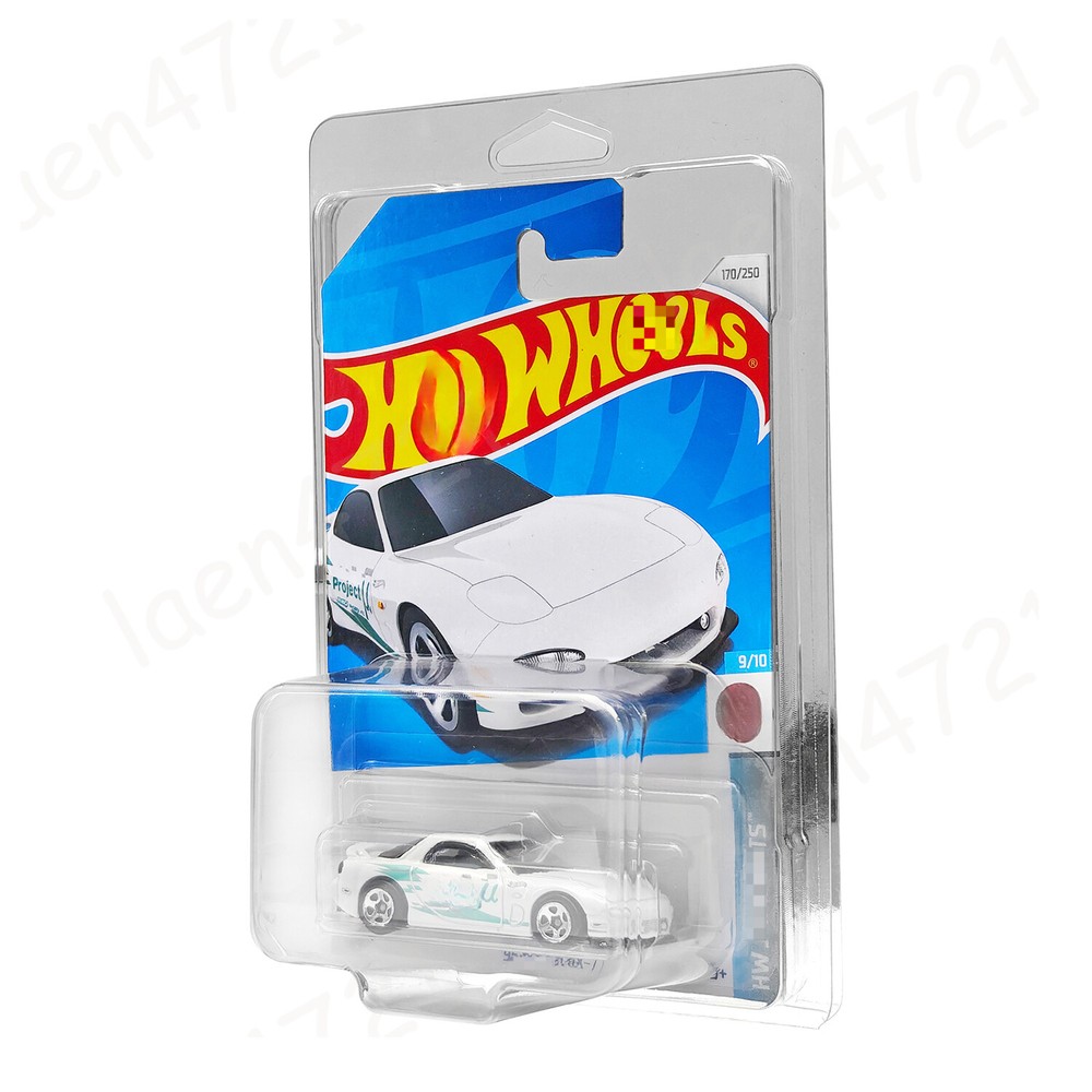 10Pack Clear Protector Case Plastic Display For Hot Wheels & Matchbox Basic Cars
