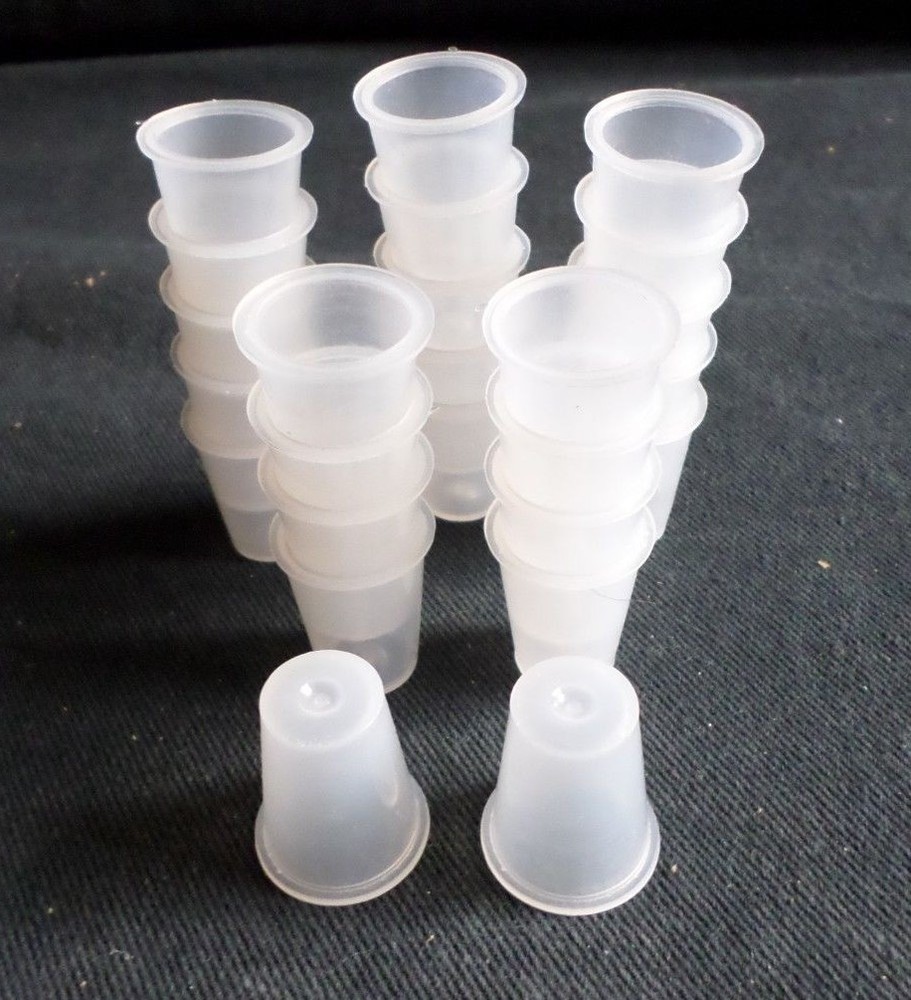 (25) Unbranded #2 Polyethylene Cup-Type Stopper Seal, 201930002