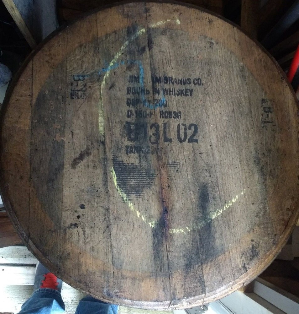 Bourbon Barrel Heads and Backing Plates