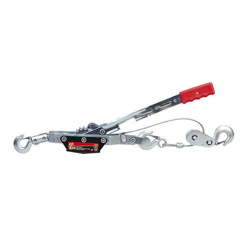 Heavy Duty Steel 3 Hook Come Along Cable Puller Automotive 4 Ton Workshop Tool