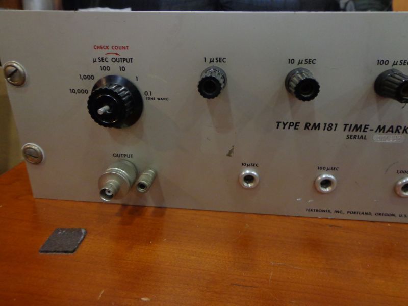 Tektronix type RM181 time-mark generator