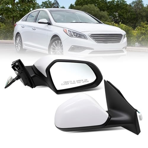 Passenger Side Mirror Assembly Compatible with 2015 2016 2017 2018 2019 Right