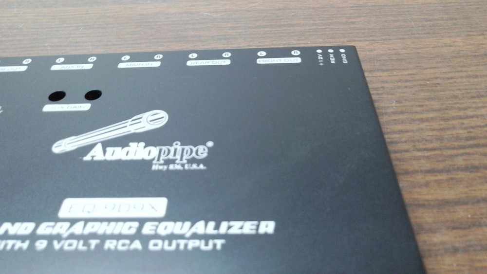 Audiopipe EQ909X 9 Band Equalizer - USED