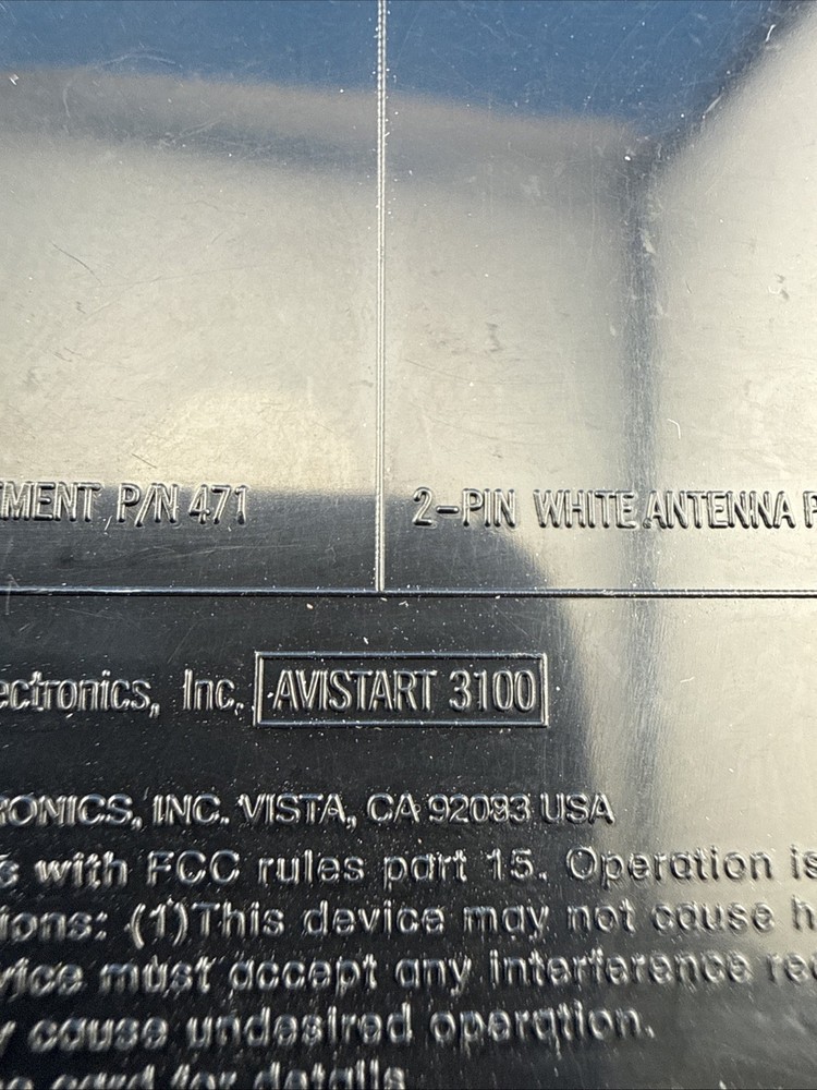 OPEN BOX DEI Directed Avital AviStart 3100 KEYLESS Module Brain ONLY