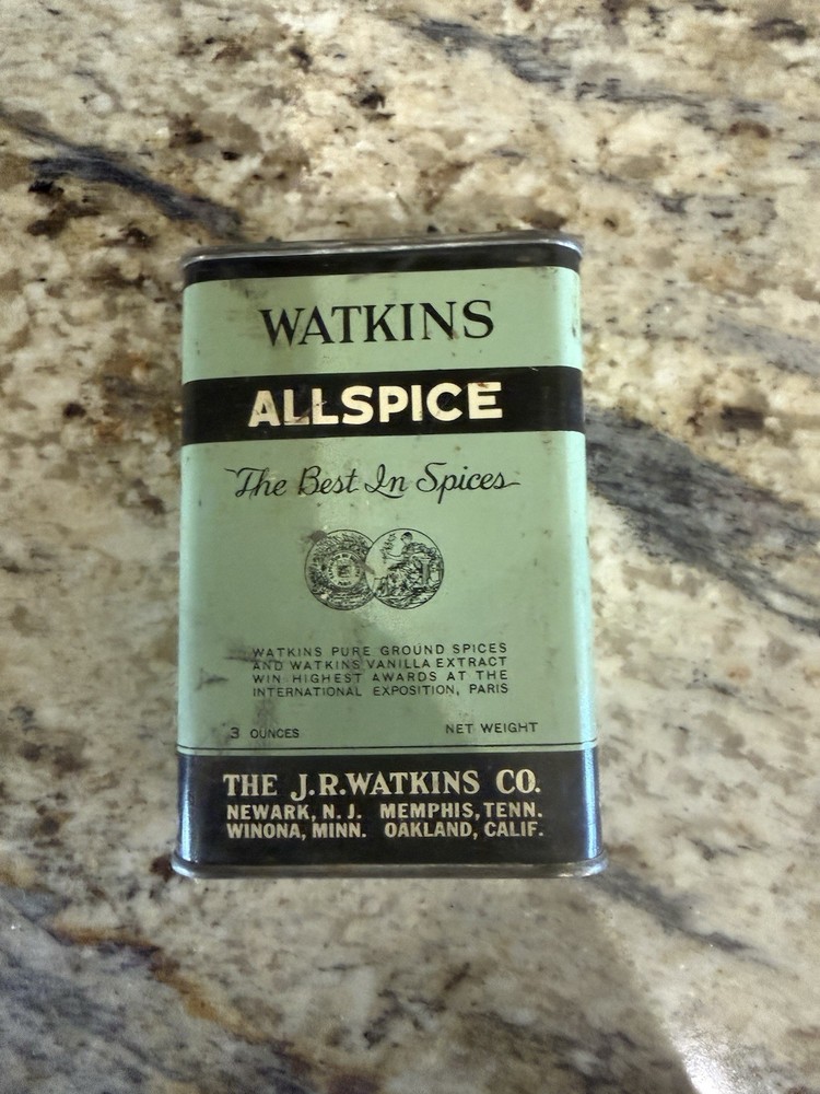 Vintage Collection Watkins Spice Tins