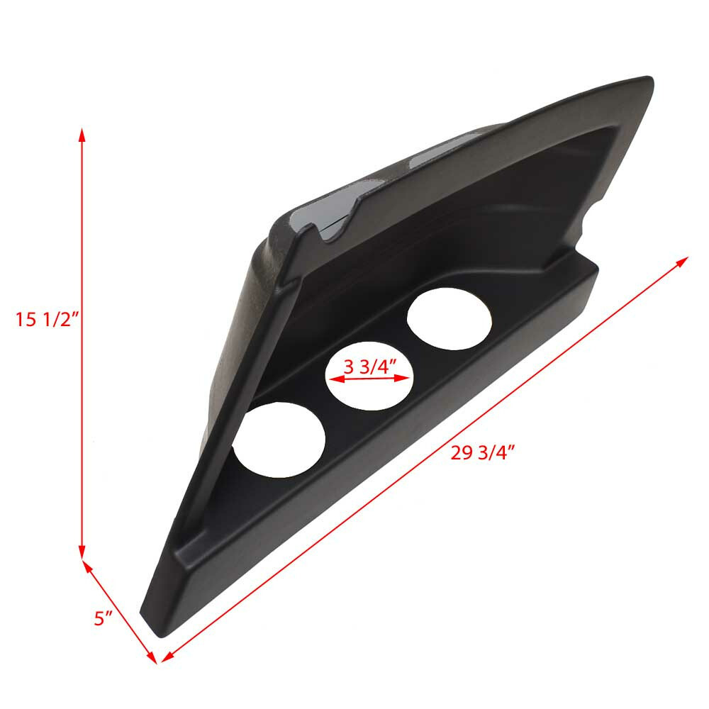 MasterCraft Boat Blank Side Panel 542102 | Maristar 200 Black (STBD)