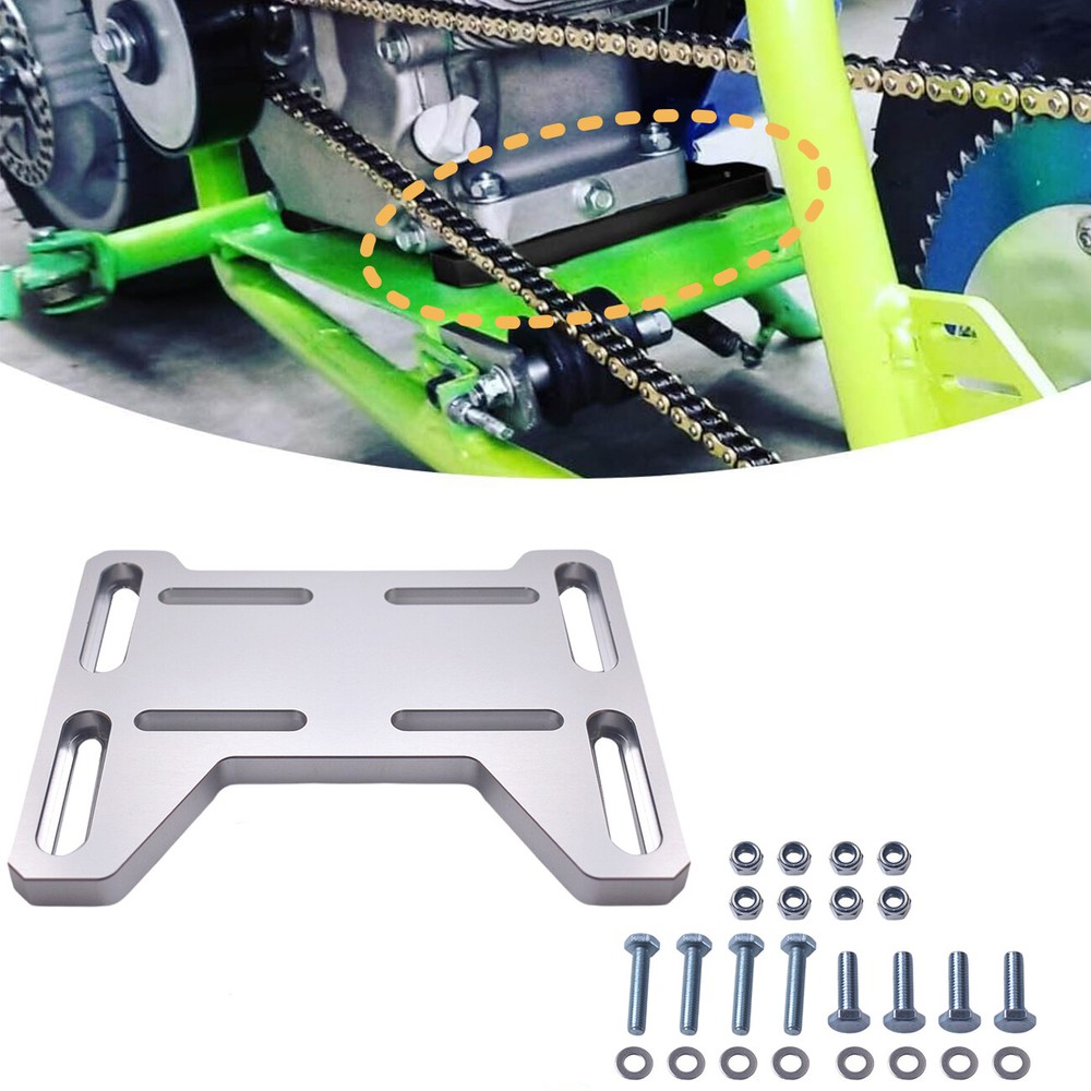 Adjustable Mini Bike Mounting Plate Adapter Bracket for Predator 212cc