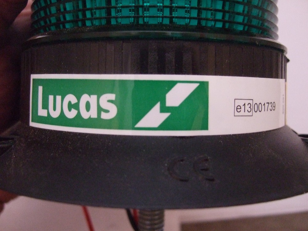 Lucas LBB191 Green Beacon Lamp