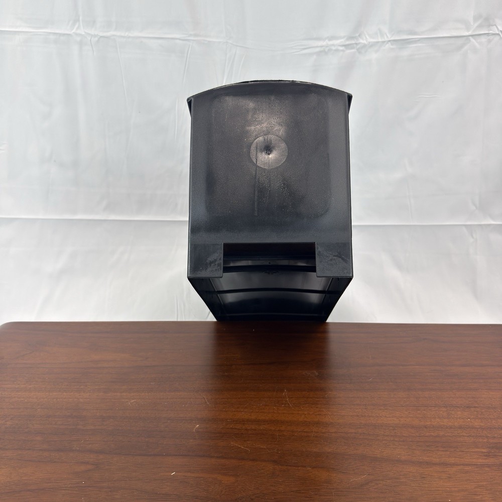 Architectural Mailbox Patriot Large Capacity Plastic Post Mount Mailbox - Black