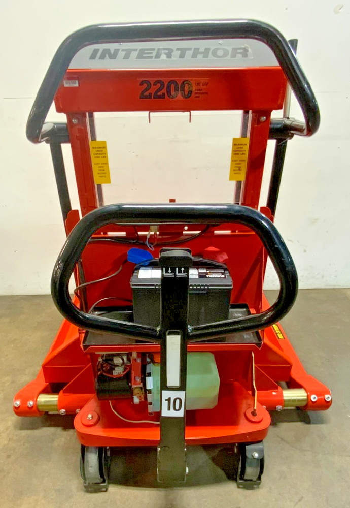 Interthor ELFS 1001/890 Electric Pallet Jack Stacker Straddle Ergonomic Handle