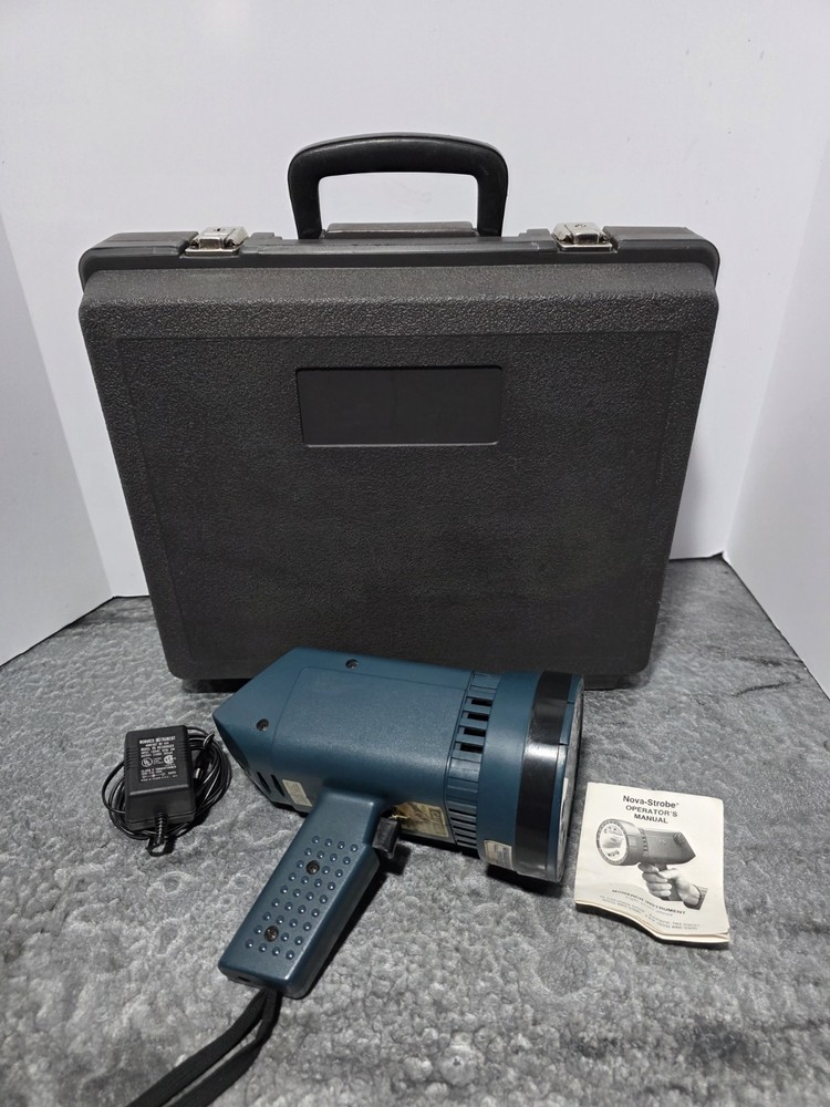 Monarch Nova Strobe Stroboscope In Hard Case Working
