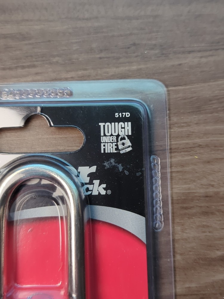 Master Lock 517D Laminated Padlock with Long Shackle