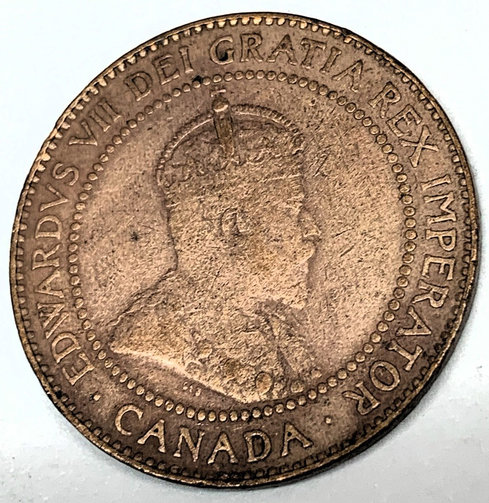 # C9121 CANADA COIN, LARGE CENT 1910