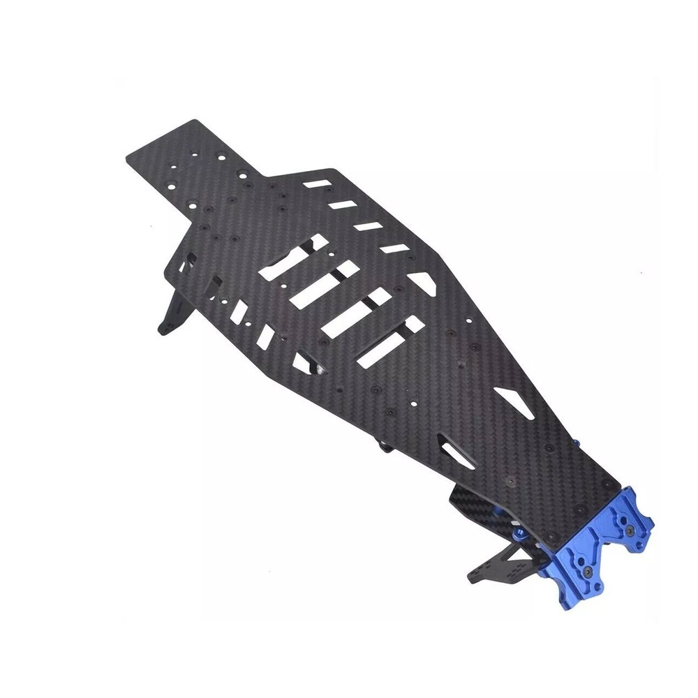 Carbon Chassis Frame Conversion Kit for Rustler VXL 2WD Bandit Upgrades