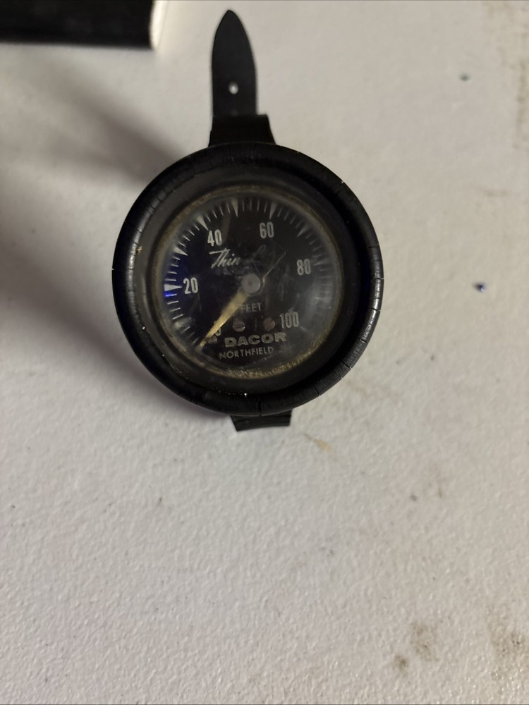 Vintage Dacor Dive Watch Thin Lin