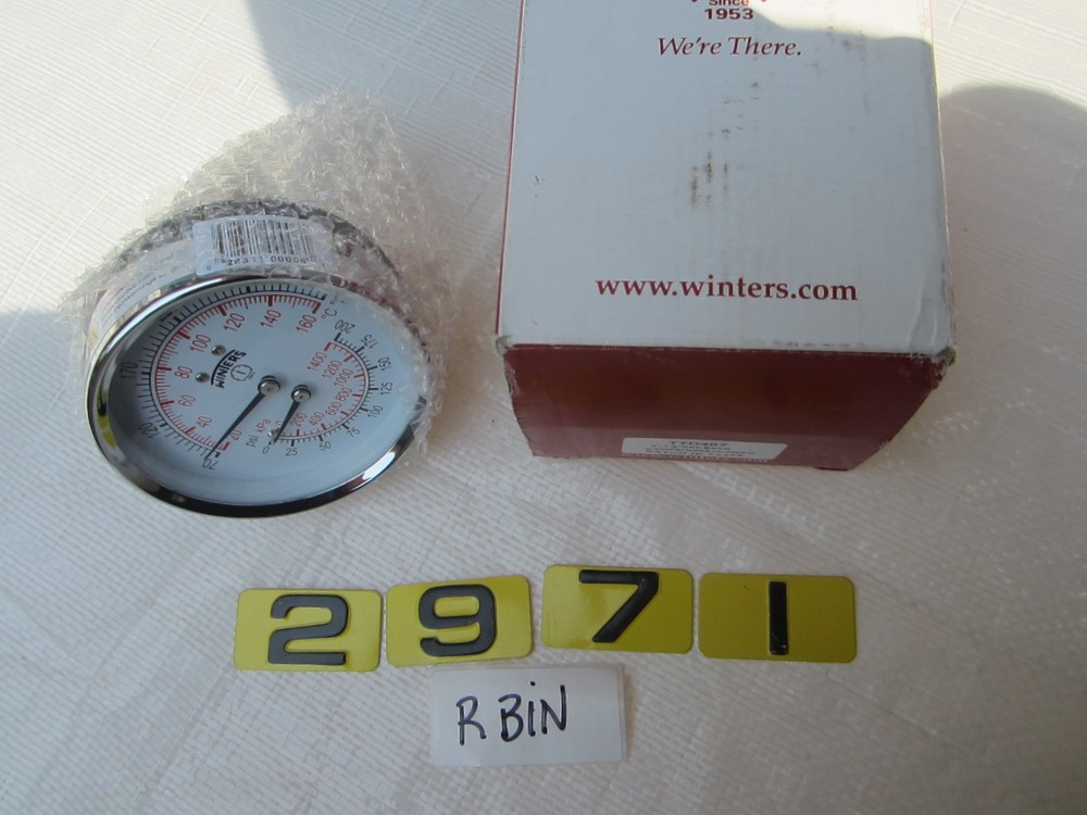 WINTERS TTD407 DUAL SCALE TRIDICATOR THERMOMETER