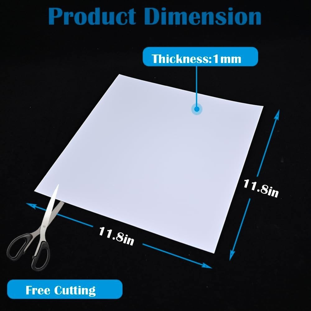 LED Light Diffuser Board Diffusion Cover Sheet Anti-Glare for Soften Ceiling Lig