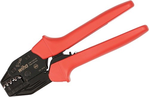Wiha 43624 Ratchet Crimper Push On Terminals