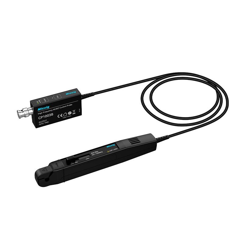 Micsig CP1003B 5A/30A Dual Range High Frequency AC/DC Current Probe with BNC