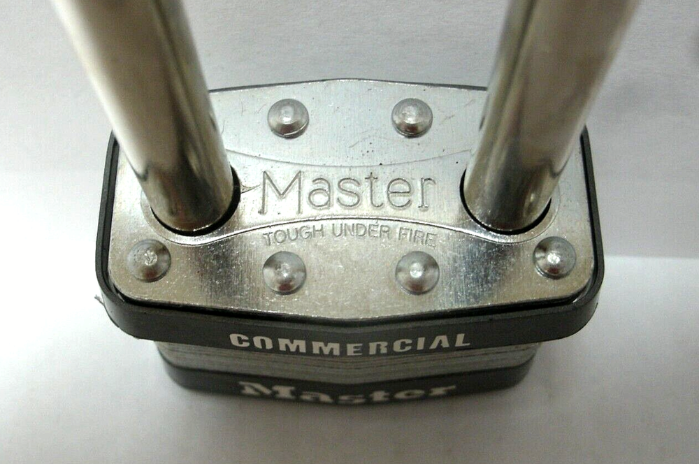 Master #5, 5KALJ-Laminated Padlock-3/8" Shackle-NEW!