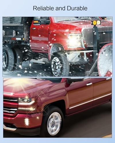 Headlight Connector Harness Compatible with Chevy GMC Sierra Silverado 2014