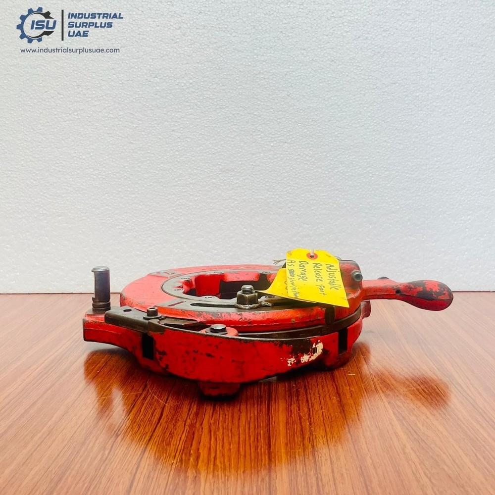 Ridgid Receding Die Head Pipe Threader/Threading Machine 2-½"-4" BSPT #Damage