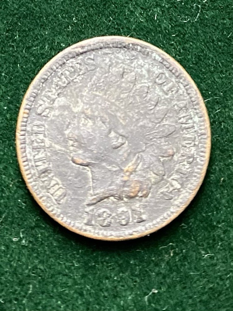 1891 indian head penny