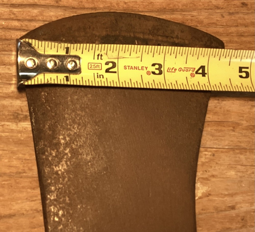 VINTAGE AXE HEAD MAKER UNKNOWN 3 lb 7 oz