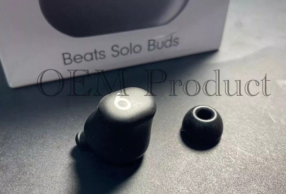 New Original Replacement Beats Solo Buds Left Side A3151 -- Black