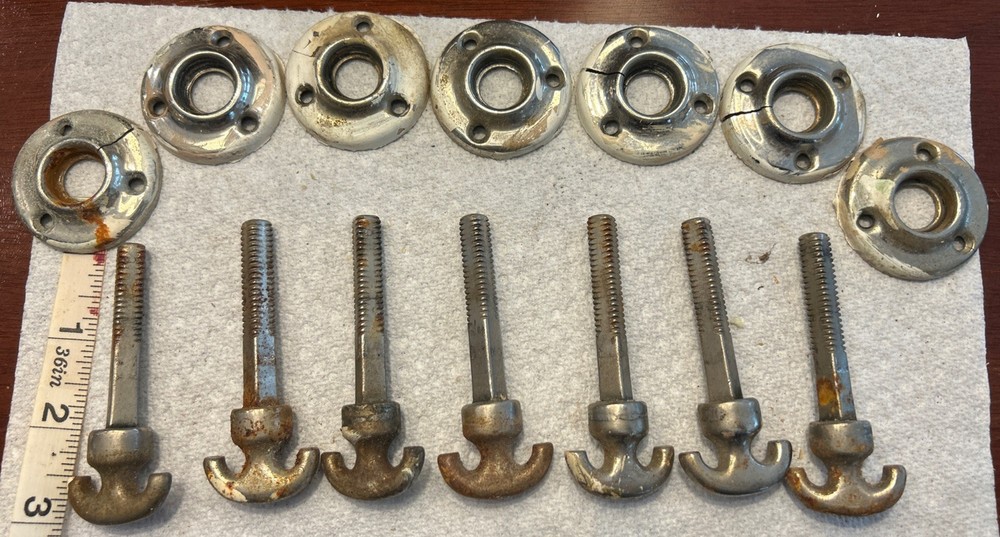 Sargent Vintage Hardware Thumb Knobs And Face Plates